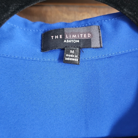 Blue Blouse Meduim The Limited - Picture 2 of 2